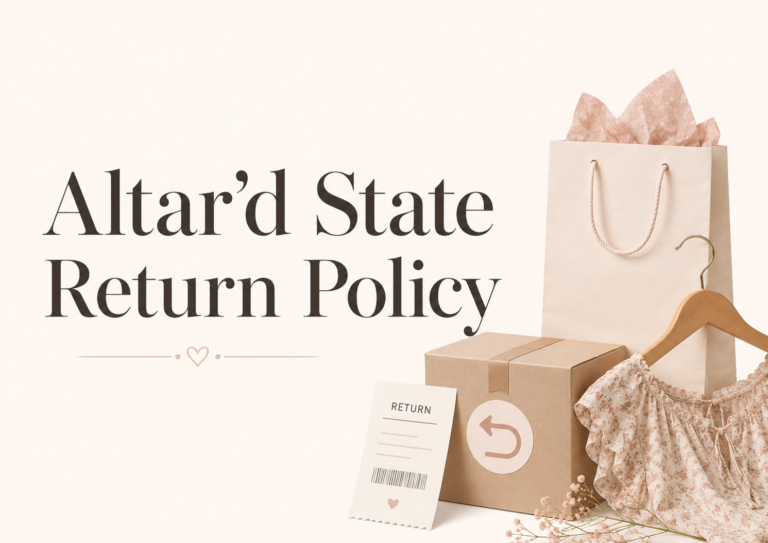 Altar'd State Return Policy