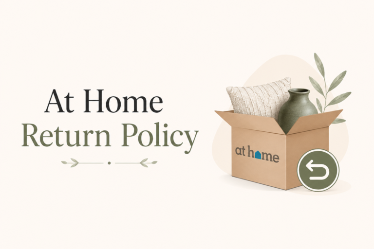 At Home Return Policy