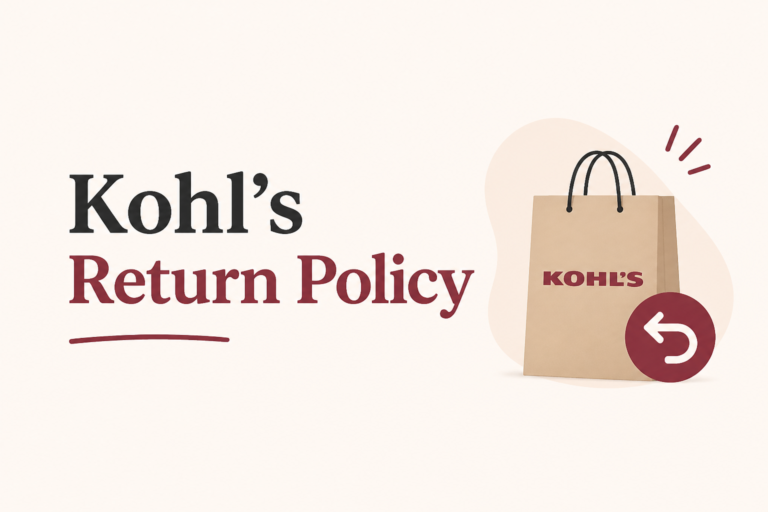 Kohl's Return Policy