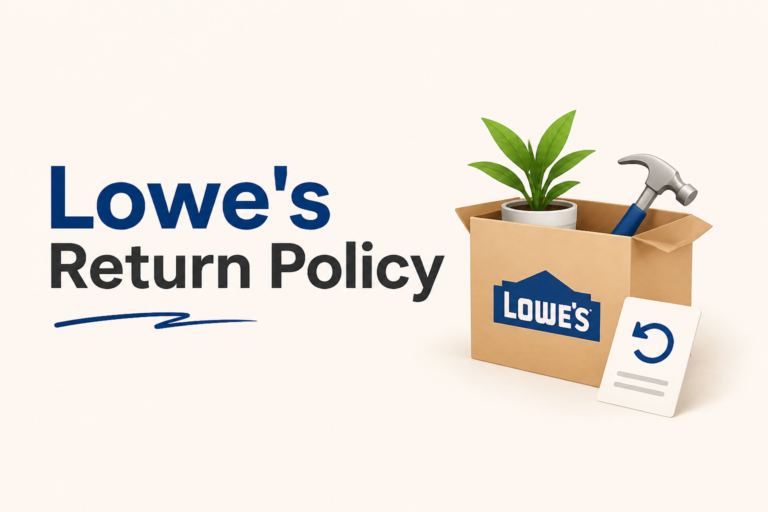 Lowe's Return Policy