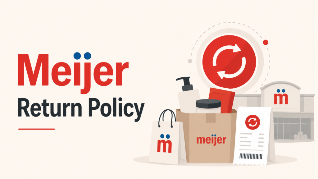 Meijer Return Policy