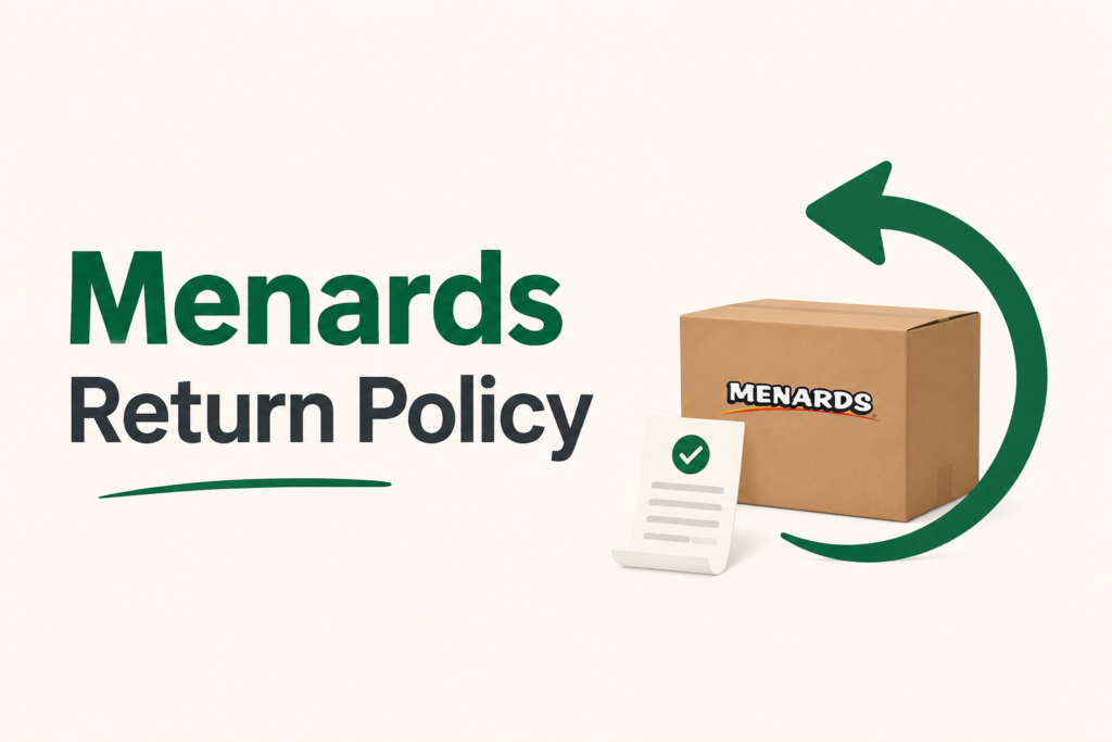 Menards Return Policy